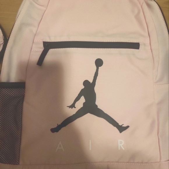 Nike - Pink and Black Air Jordan Backpack - Picture 2 of 6